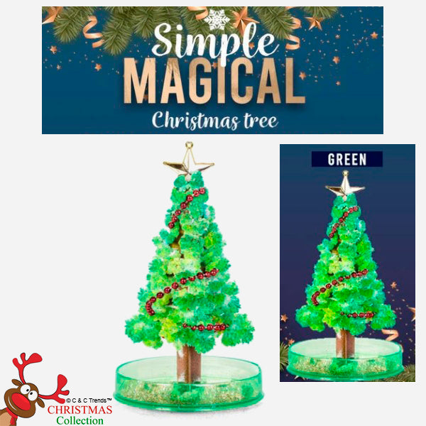 Magic Growing Crystal Christmas Tree 7a