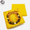 Golden Tibetan Mantras Lucky Energy Bracelet 2c