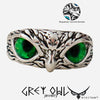 Great Owl's Eyes Resizable Ring 2