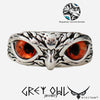 Great Owl's Eyes Resizable Ring 4