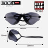 Hip Hop Oversized Rimless Sunglasses 11