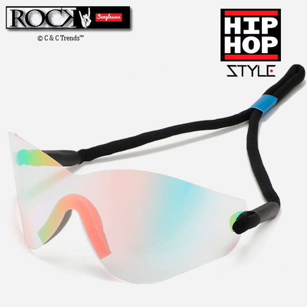 Hip Hop Oversized Rimless Sunglasses 9