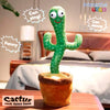 Interactive Twisted Dancing Cactus Plush Toy