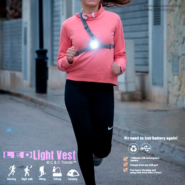 LED Light Outdoor Sport Harness 3b