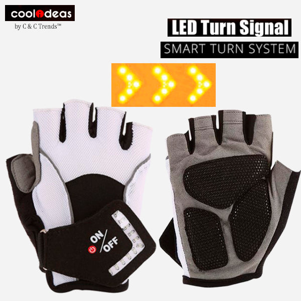 LED Turn Signal Gloves for Riders 5