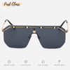 Luxurious Plating Frameless Square Sunglasses for Men 5