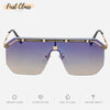 Luxurious Plating Frameless Square Sunglasses for Men 6