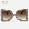 Luxury Oversize Extreme Bling Sunglasses 7a