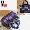 Luxury Puffy Quilted Messenger Bag 7a