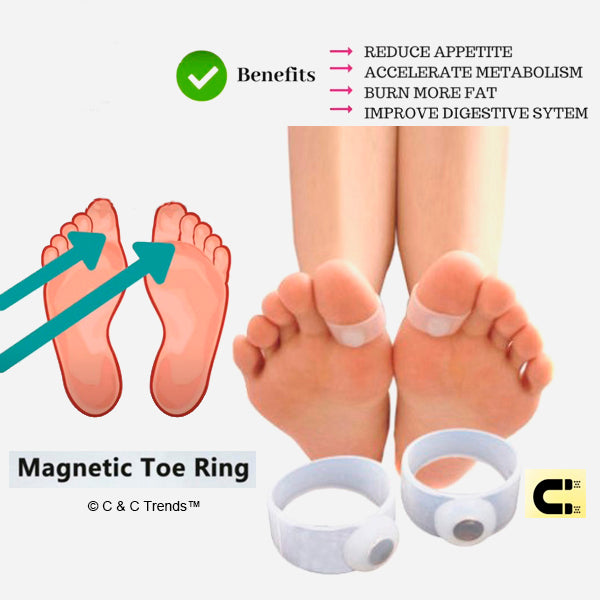 Magnetic Acupressure Foot Toe Rings 5b