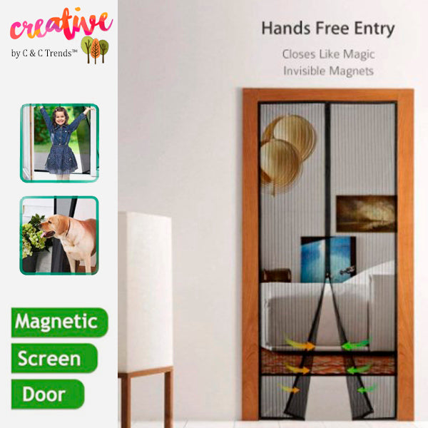 Magnetic Fastening Anti Bug Fly Door Curtains 10