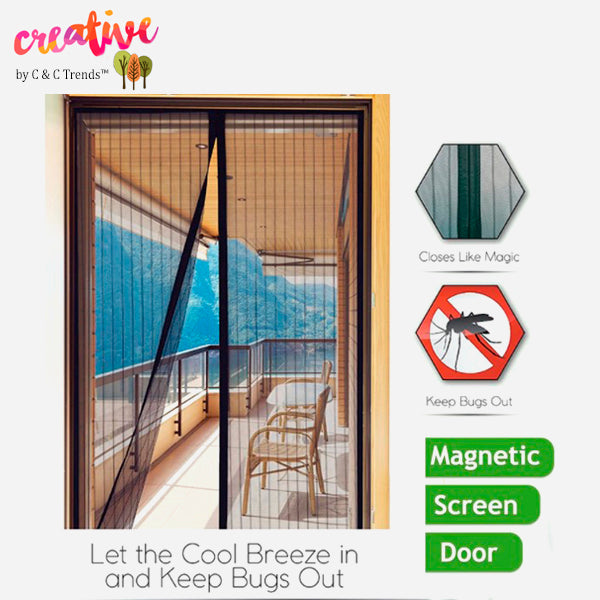 Magnetic Fastening Anti Bug Fly Door Curtains 2