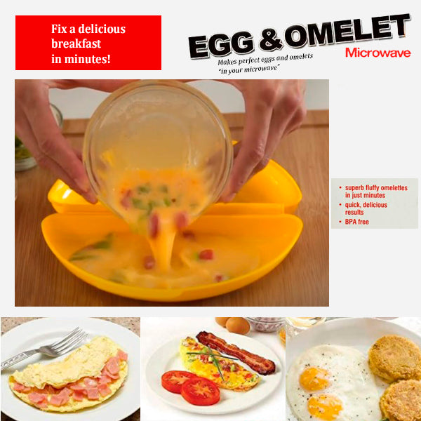 Microwave Egg & Omelet Fast Maker 5
