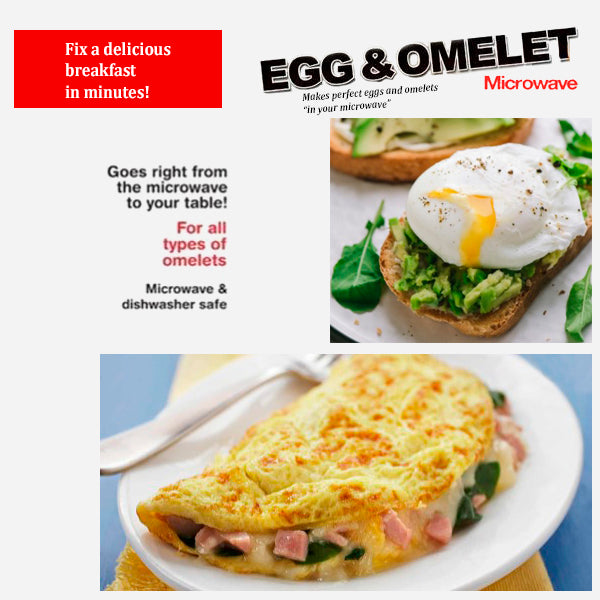 Microwave Egg & Omelet Fast Maker 6