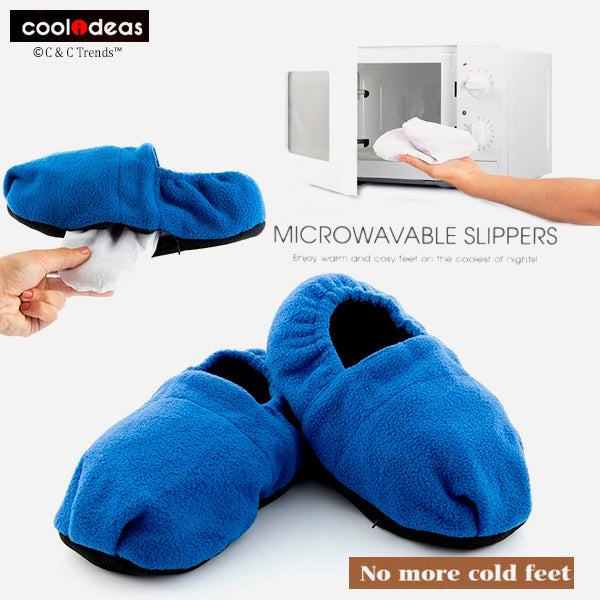 Microwave Foot Warmer Slippers (Homely™) 1a