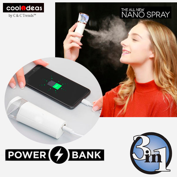 Multifunction Nano Spray with Power Bank 3