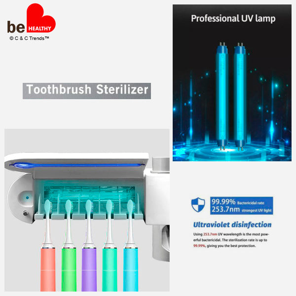 Multifunction UV Sterilizer Toothbrush Holder 9a