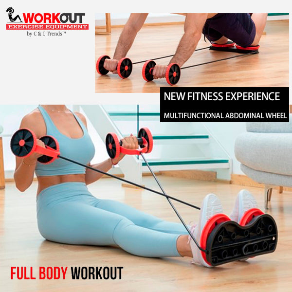 Multifunctional Fitness Roller with Twisting Disc 9