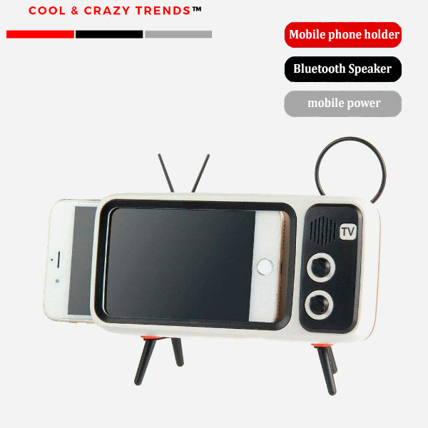 Multifunctional Stand Holder for Retro TV Style Mobile Phone