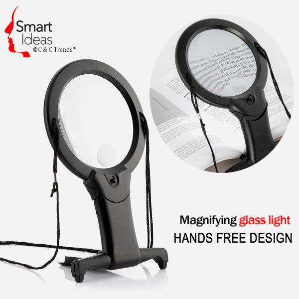 Multipurpose Hands Free LED Neck Magnifier Glass 1a