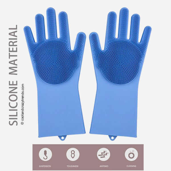 Multipurpose Magic Silicone Cleaning Gloves 17a