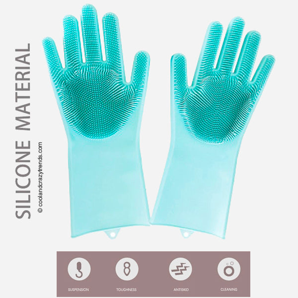 Multipurpose Magic Silicone Cleaning Gloves 20a