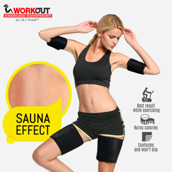 Neoprene Arm & Thigh Sauna Effect Sweatbands 10