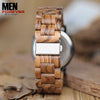 Night Vision Wooden Futuristic Watch 9a