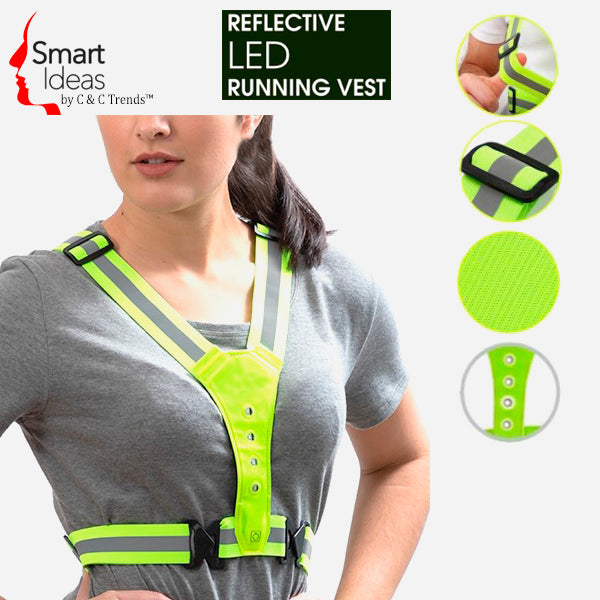 Outdoor Activities LED Reflective Safety Vest  2