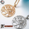 Owl Tree of Life Necklace 16b