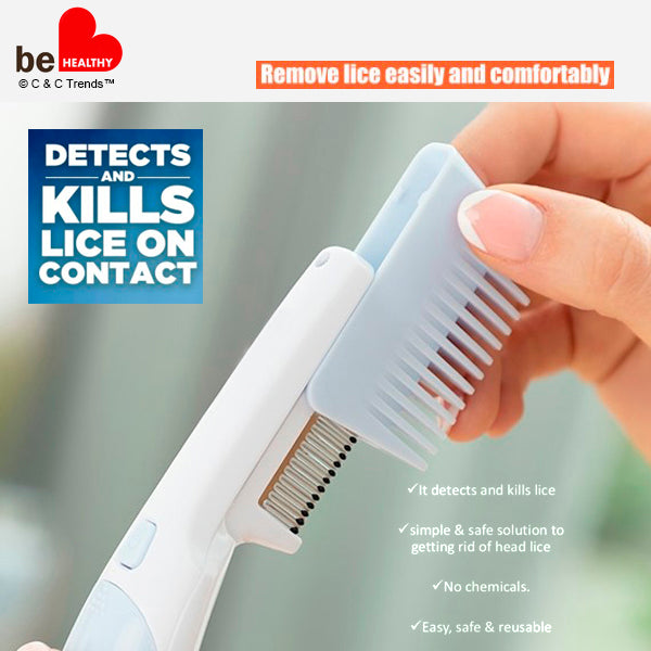 Painless Wireless Electric Anti Lice Comb 6a