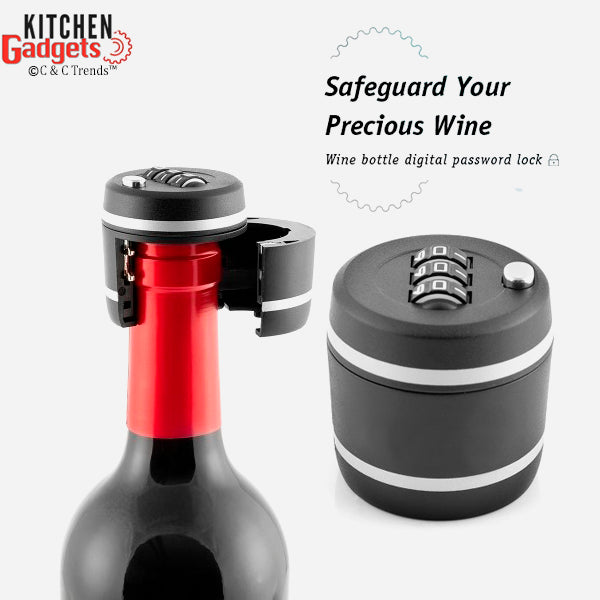 Password Lock Wine Safety Stopper 2a
