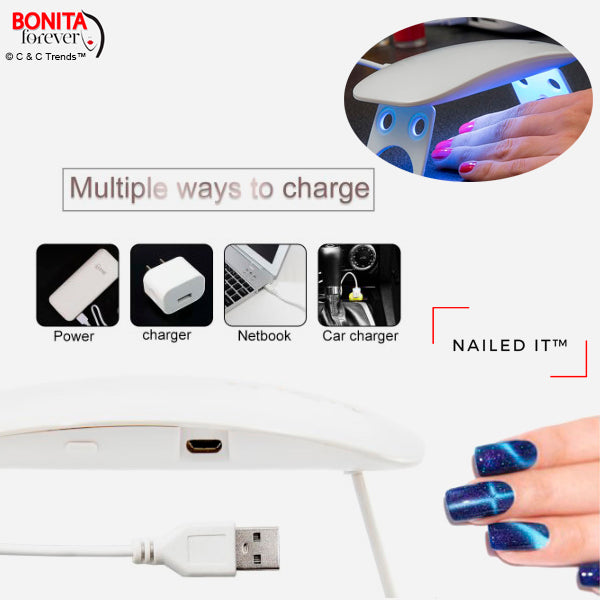 Portable LED Nail Dryer for Perfect Cured 18a