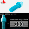 Portable Water Purification Bottle with Carbon Filter 4a