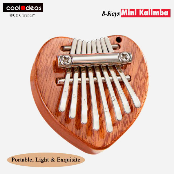Portable Wooden Kalimba Thumb Piano 1a