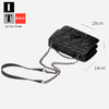Quilted-effect Chain Shoulder Bag 4