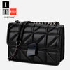 Quilted-effect Chain Shoulder Bag 5a