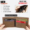 RFID Personalized Engraved Photo Wallet 3