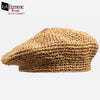 Raffia French Style Beret Hat 3b