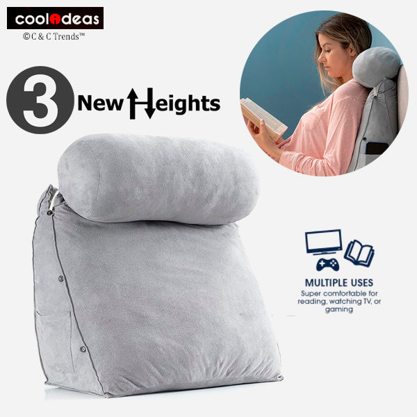 Reading & Watching TV body-conforming Pillow 7a