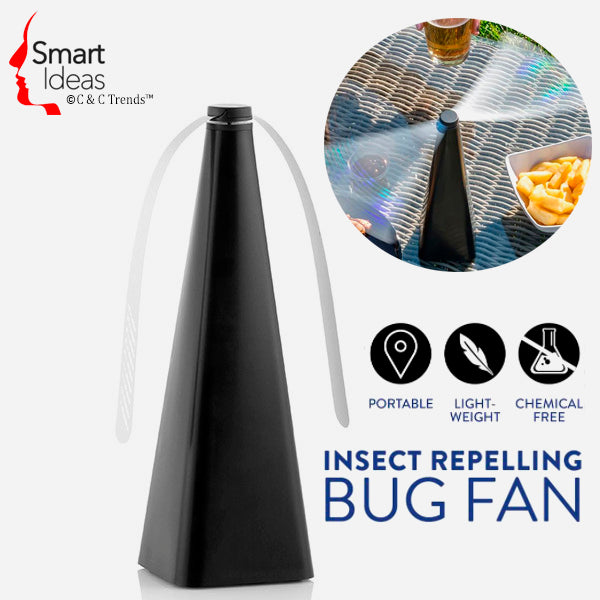 Reflective Holographic Fly Repellent Fan 1a