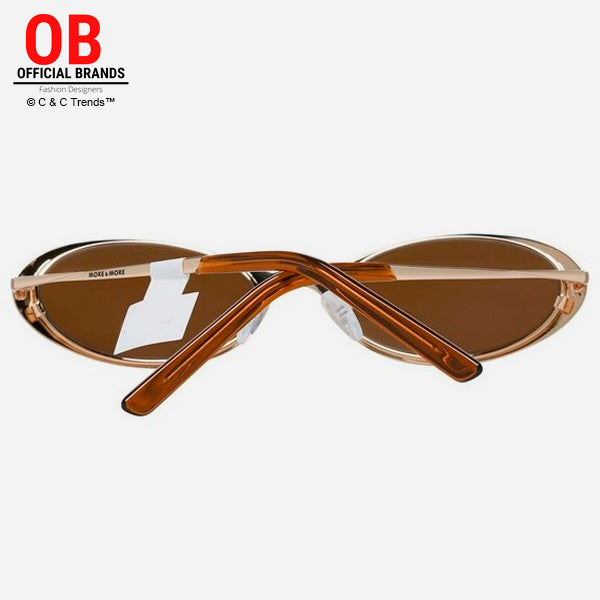 Retro Tiny Stretched Oval Sunglasses 7a