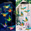Romantic color changing solar powered wind chime 5