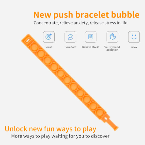 Sensory Push Pop Bubble Bracelet 11