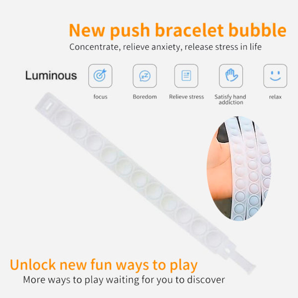 Sensory Push Pop Bubble Bracelet 14