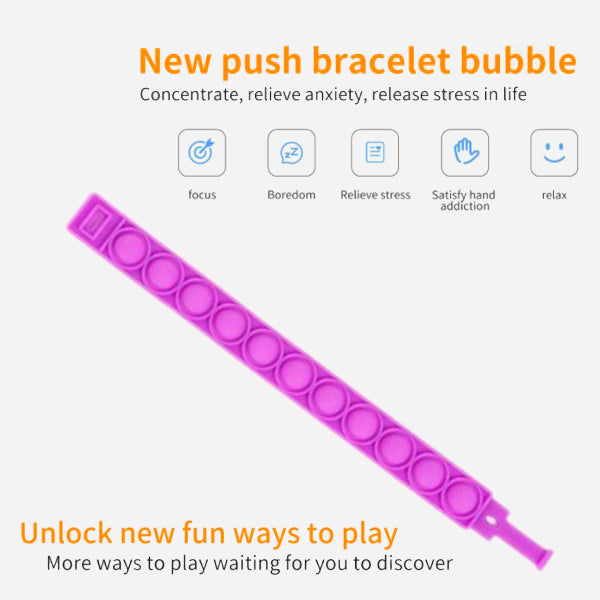 Sensory Push Pop Bubble Bracelet 8
