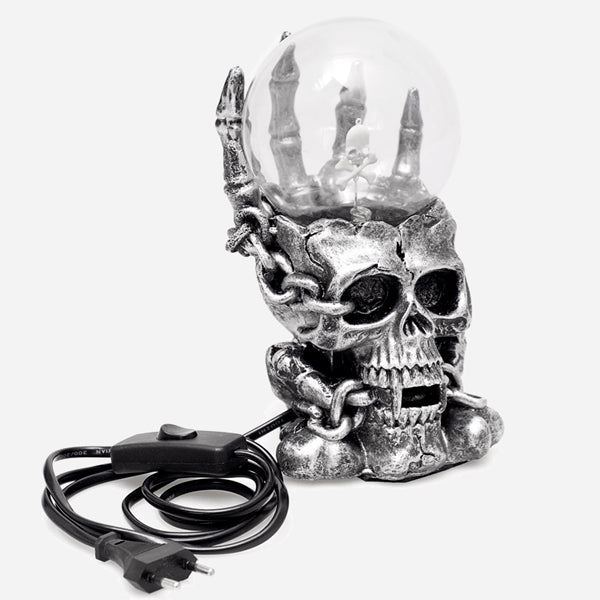 Skull Head Plasma Magic Ball Lamp