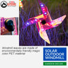 Solar Powered Outdoor LED Windmill 7a