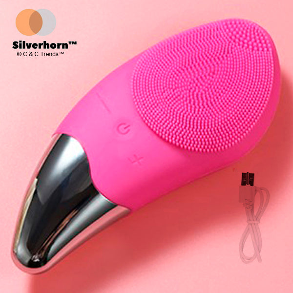 Sonic Silicone Facial Cleansing Brush 10a