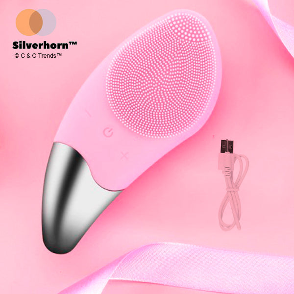 Sonic Silicone Facial Cleansing Brush 8a